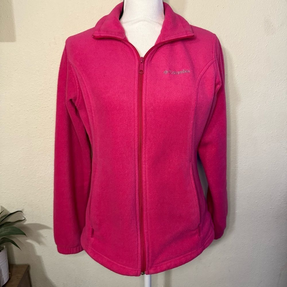 Columbia Women's Vibrant Pink Fleece Jacket